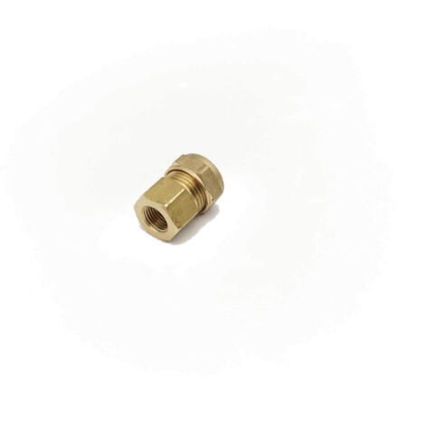 PrimaPlus 15mm x 1/4" Female Brass Compression Adapter Pack of 10