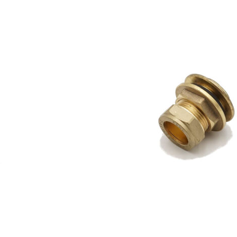 PrimaPlus 22mm Brass Compression Tank Connector - Pack of 10