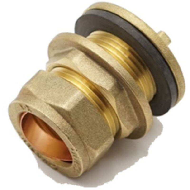 Image of PrimaPlus 22mm Brass Compression Tank Connector&hellip;