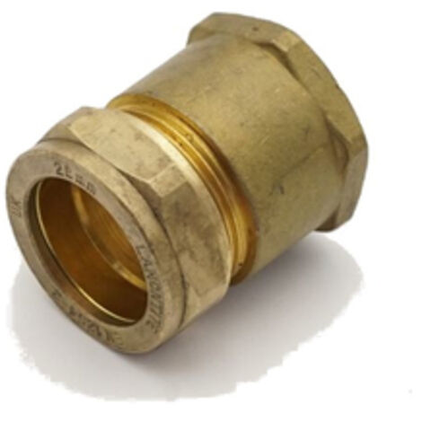 PrimaPlus 28mm x 1" Female Brass Compression Adaptor - 5 Pack