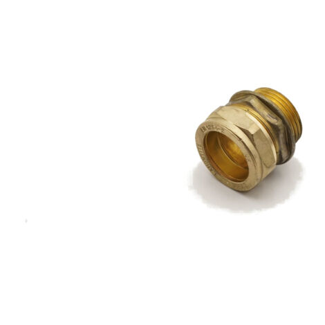 PrimaPlus 28mm x 1" Male Brass Compression Adaptor - Pack of 5
