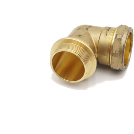 PrimaPlus 54mm x 2" Male Brass Compression Elbow Fitting