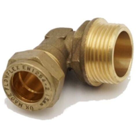 PrimaPlus Brass Compression Elbow 15mm x 3/4" Male - Pack of 10