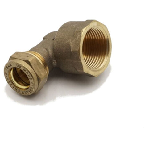 PrimaPlus Brass Compression Elbow 15mm x 3/4" - Pack of 10