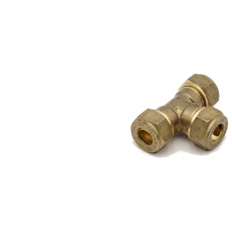 Image of PrimaPlus Brass Compression Equal Tee 10mm&hellip;