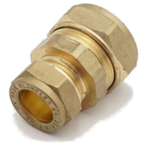 PrimaPlus Brass Compression Reduced Coupling 22 x 15mm Pack of 10