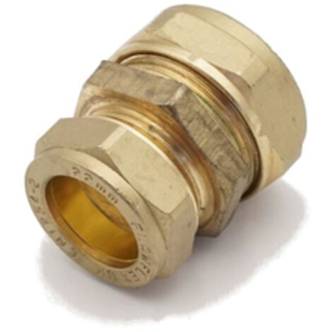 PrimaPlus Brass Compression Reduced Coupling 28 x 22mm