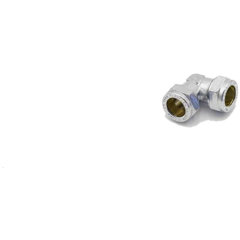 Image of PrimaPlus Chrome Compression Elbow 15mm -&hellip;