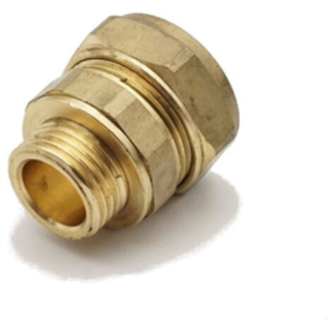 PrimaPlus Compression Equal Tee 42mm Brass Fitting