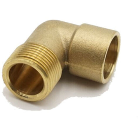 PrimaPlus Copper Solder Ring Adaptor Elbow 22mm x 3/4" Male