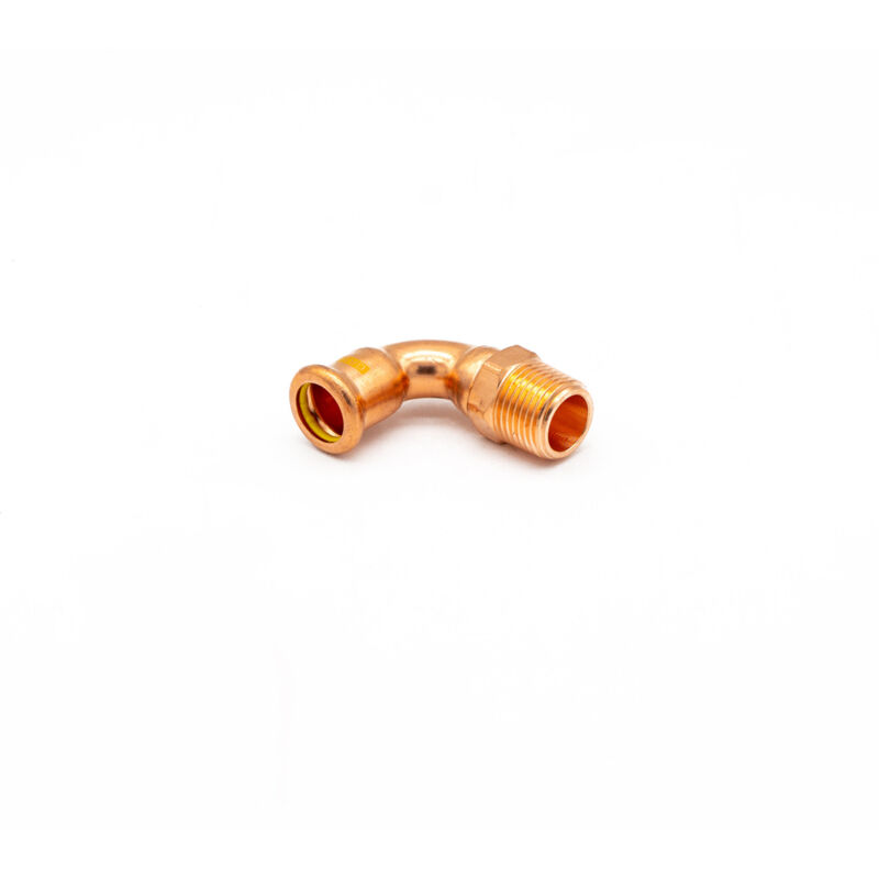 Image of PrimaPress 15mm Copper Gas Elbow Fitting&hellip;