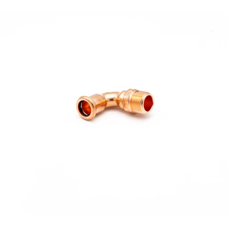 PrimaPress 15mm x1/2" Copper 90 Degree Elbow Fitting