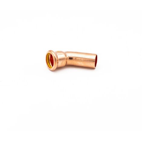 PrimaPress 22mm Copper 45° Street Elbow Gas Fitting