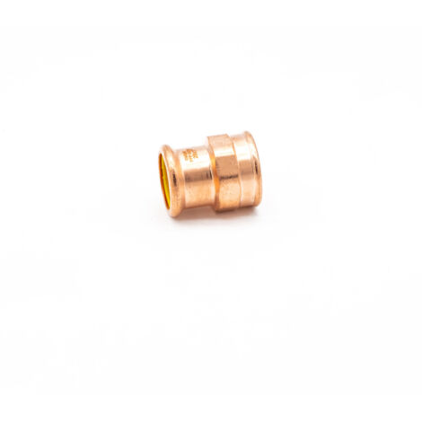 PrimaPress 28x1" FI Copper Pressfit Gas Coupler for Water & Gas