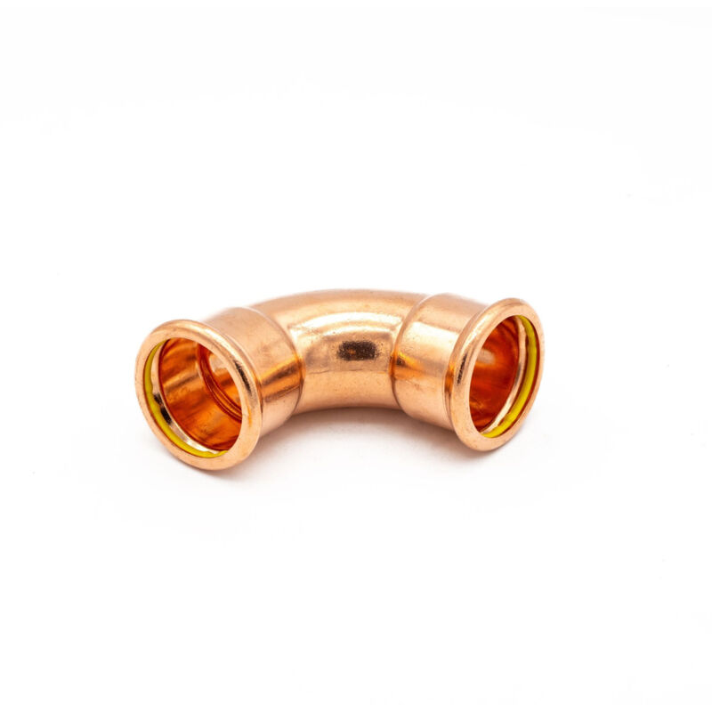 Image of PrimaPress 42mm 90° Copper Press Elbow&hellip;