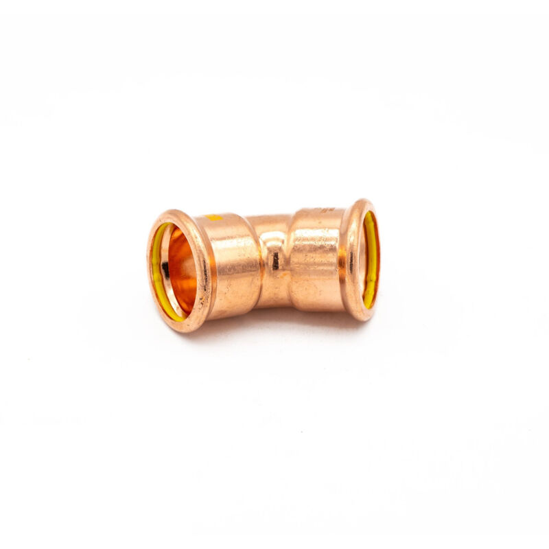 Image of PrimaPress 42mm Copper 45 Degree Gas&hellip;