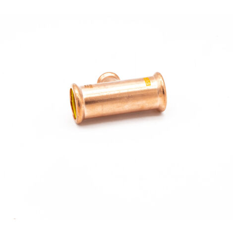 PrimaPress Copper Pressfit Gas Branch Tee 28x28x15mm