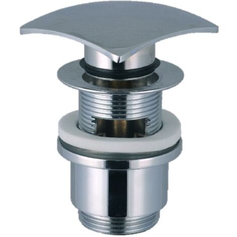 Primaster Ablaufgarnitur Pop-Up 1 1/4 Zoll quadratisch Abfluss Ablauf Ventil