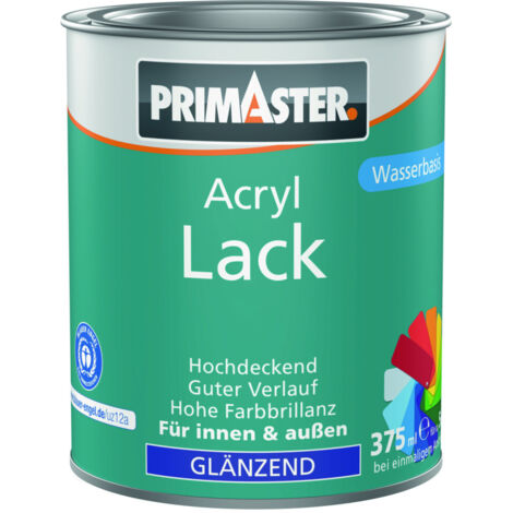 Primaster Acryl Lack anthrazit glänzend 375 ml