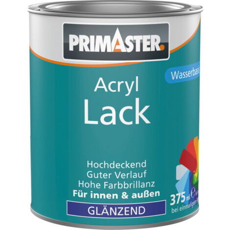 Primaster Acryl Lack goldgelb glänzend 375 ml
