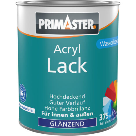 Primaster Acryl Lack lehmbraun glänzend 375 ml