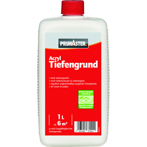 Primaster Acryl Tiefengrund 1 L farblos