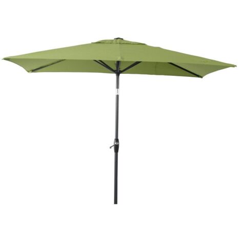 Primaster Balkonschirm Florenz 140 x 210 cm Lindgrün Sonnenschirm Gartenschirm