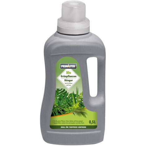 Primaster Bio Flüssigdünger für Grünpflanzen & Palmen 500 ml Dünger