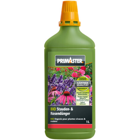 Primaster Bio Flüssigdünger Stauden- & Rosen 1 l Dünger
