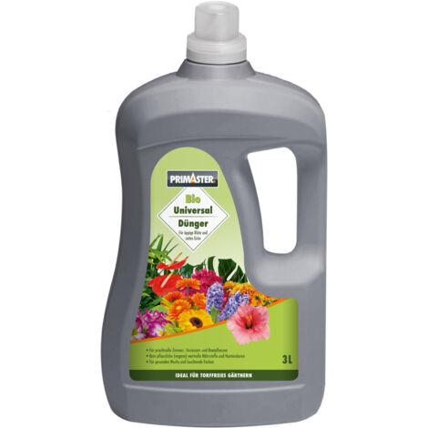 Primaster Bio Flüssigdünger Universal für Wuchs & Blüte 3 L Dünger