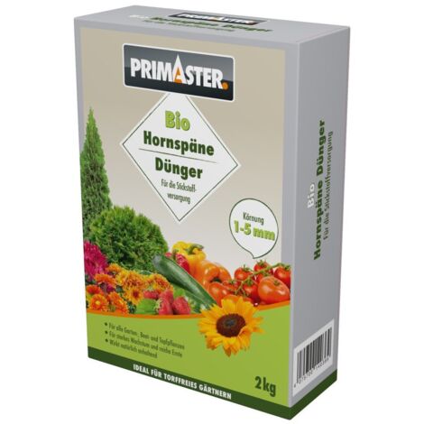 Primaster Bio Hornspäne 2 kg Dünger