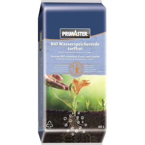 Primaster Bio torffreie Wasserspeichererde 40 L