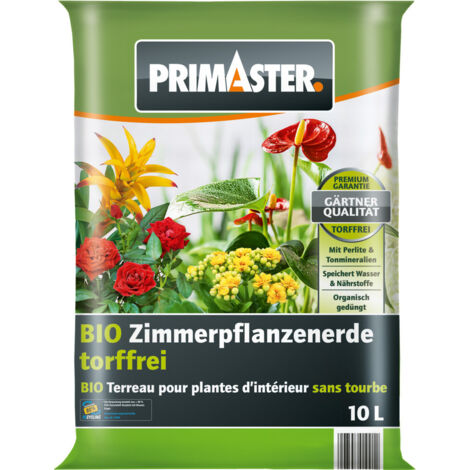 Primaster Bio Zimmerpflanzerde torffrei 10 L Erde