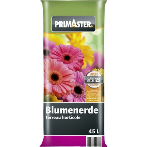 Primaster Blumenerde Grün u. Blühpflanzen 45 L Erden