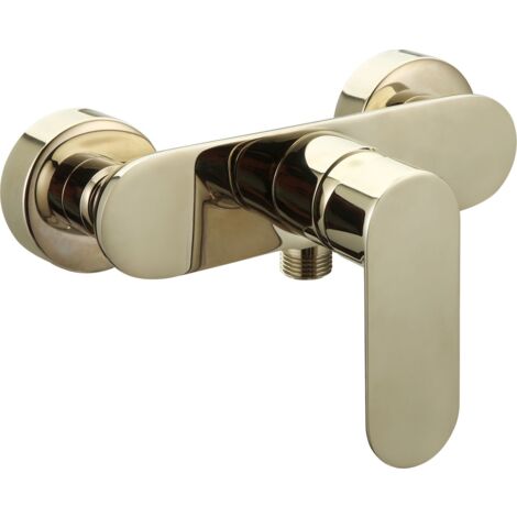 Primaster Brausearmatur Prag lightgold Duscharmatur Badezimmer Armatur Badewanne