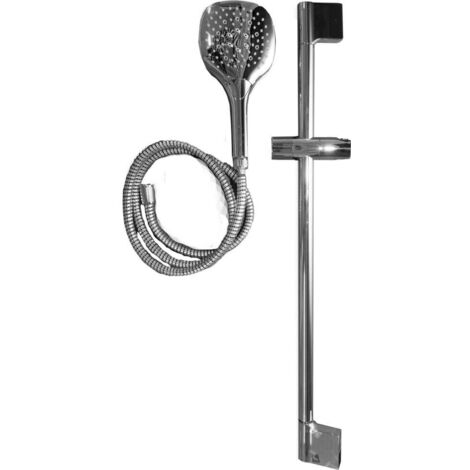 Primaster Brausegarnitur 3 Strahlarten Kreta chrom 73 cm Duschbrausen & -köpfe