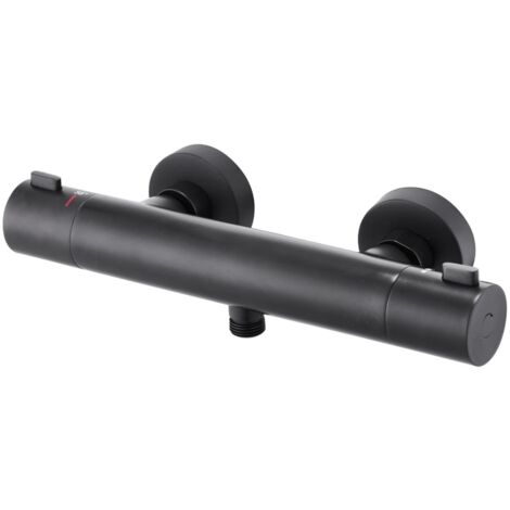 Primaster Brausethermostat Prag schwarz matt Cool Touch Verbrühschutz