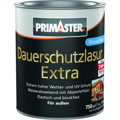 Primaster Dauerschutzlasur Extra 750 ml anthrazitgrau Holzlasur