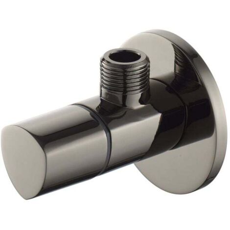 Primaster Design Eckventil 1/2 x 3/8 Relax silbergrau Ventile