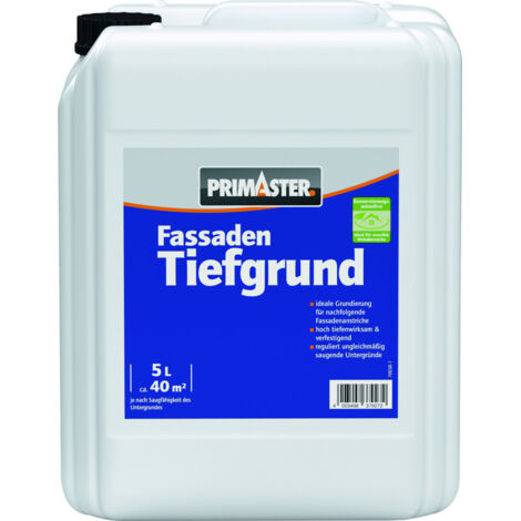 Primaster Fassaden-Tiefgrund 5 L farblos