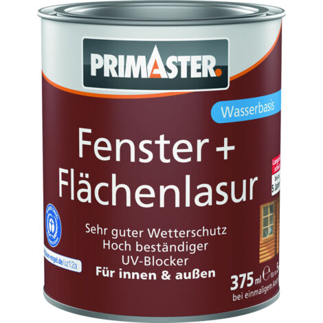Primaster Fenster + Flächenlasur eiche 375 ml Holzlasur