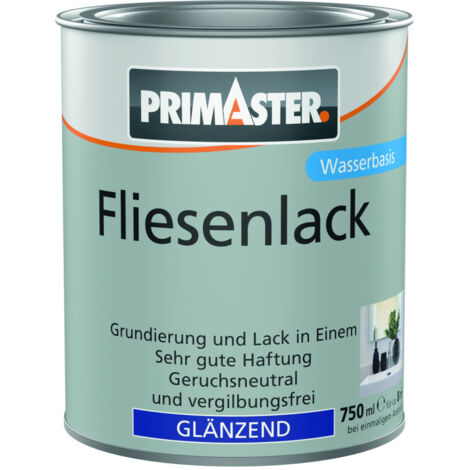 Primaster Fliesenlack 750 ml weiß glänzend