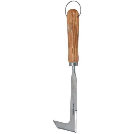 Primaster Fugenreiniger Edelstahl 32 cm mit Holzgriff