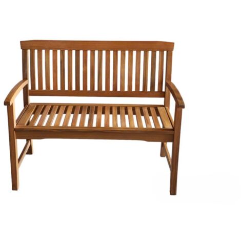 Primaster Gartenbank 2-Sitzer Akazie Norderney 111 cm Gartenbank