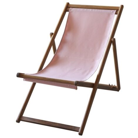 Primaster Gartenliegestuhl Karla rosa Deckchair