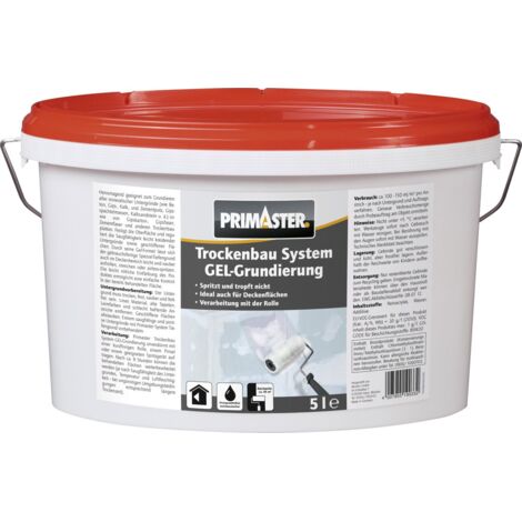 Primaster Gel-Grundierung Trockenbau System 5 l