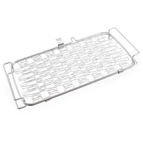 Primaster Grillkorb 44 x 23 x 5cm Edelstahl Gemüsekorb Fischbräter