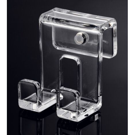 Primaster Haken Acryl 4,5 x 4,1 x 6 cm Duschhaken Badhaken