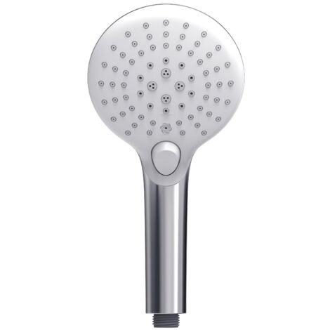 Primaster Handbrause 3 Strahlarten Water Dance chrom-weiß wassersparend Handbrause