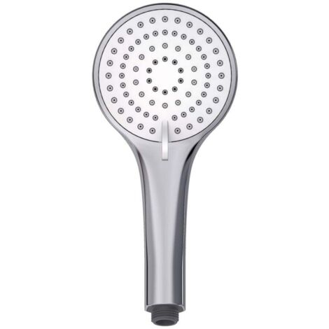 Primaster Handbrause 3 Strahlarten Water Move XL chrom-weiß wassersparend Duschbrausen & -köpfe
